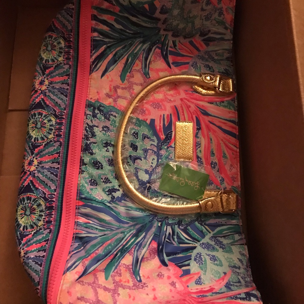 Lily Pulitzer Expandable Tote